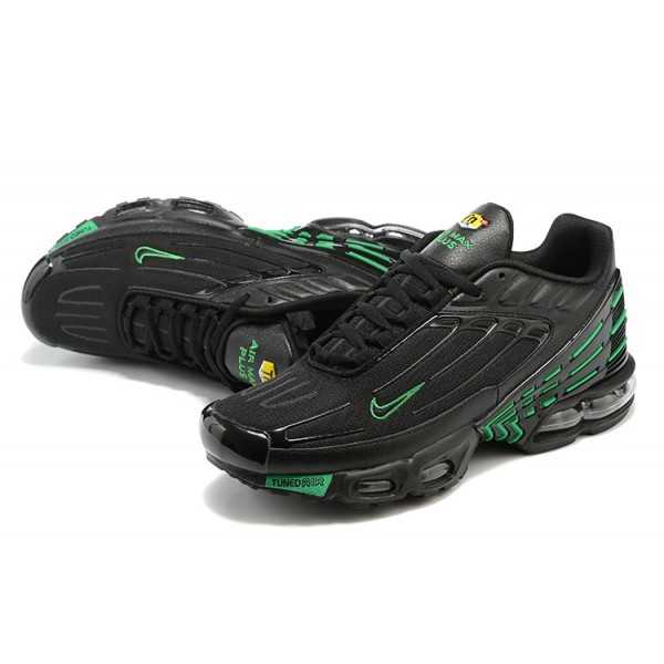 Nike Air Max Plus 3 Herren Schwarz Und Grün Schuhe