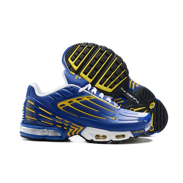 Nike Air Max Plus 3 Herren Blau Gelb CW1417-400 Schuhe