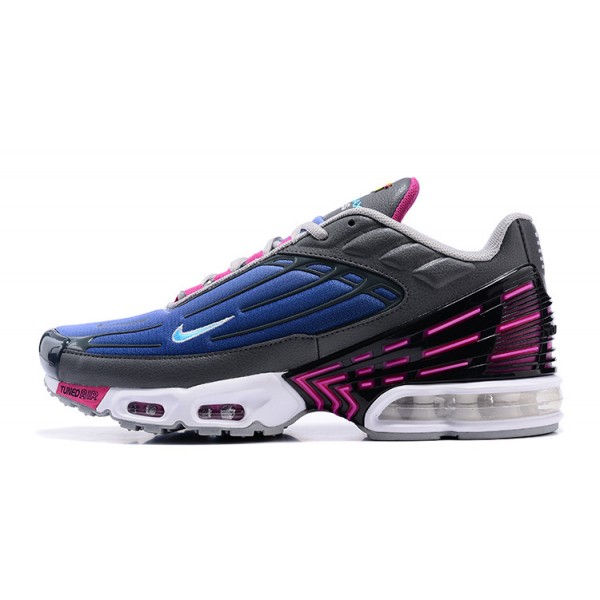 Nike Air Max Plus 3 Herren Grau Blau Und Lila Schuhe