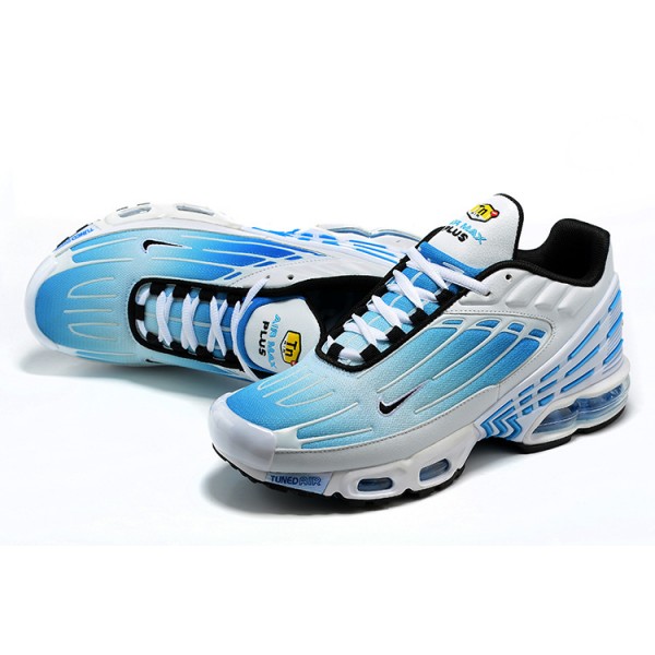 Nike Air Max Plus 3 Herren Weiß Blau CK6715-100 Schuhe