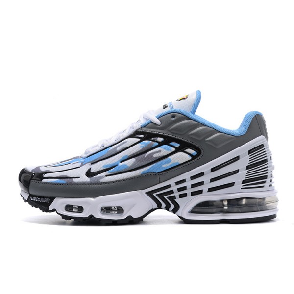 Nike Air Max Plus 3 Herren Weiß Blau Und Grau Schuhe