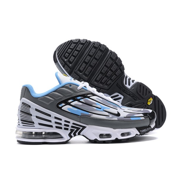 Nike Air Max Plus 3 Herren Weiß Blau Und Grau Schuhe