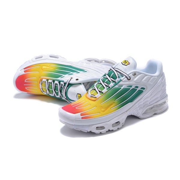 Nike Air Max Plus 3 Herren Weiß Grün Und Gelb Schuhe