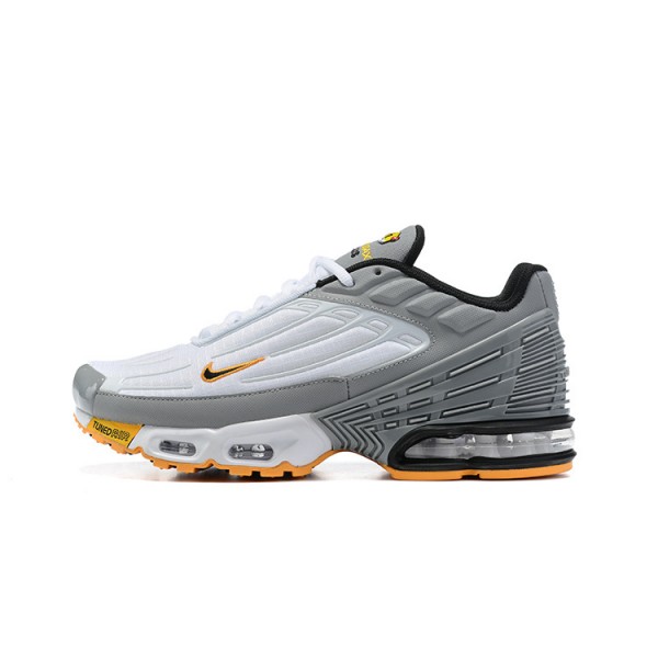 Nike Air Max Plus 3 Herren Weiß Grau Und Orange Schuhe