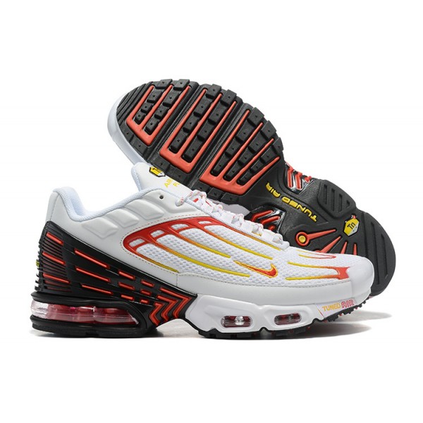 Nike Air Max Plus 3 Herren Weiß Rot DX9263-100 Schuhe