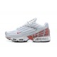 Nike Air Max Plus 3 Herren Weiß Rot Und Silber Schuhe