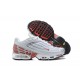 Nike Air Max Plus 3 Herren Weiß Rot Und Silber Schuhe