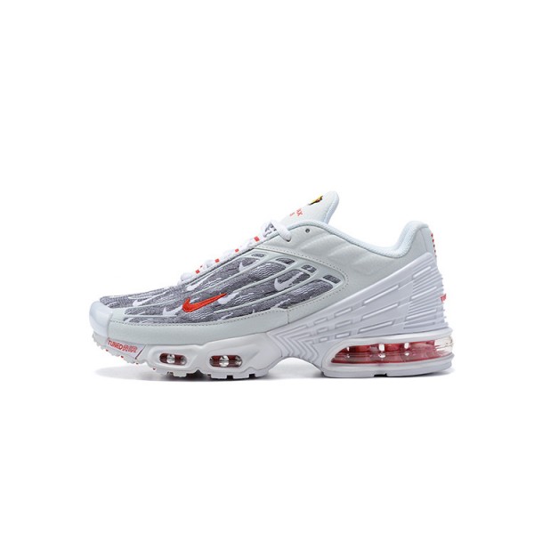 Nike Air Max Plus 3Damen/Herren Weiß Grau DH4107-100 Schuhe